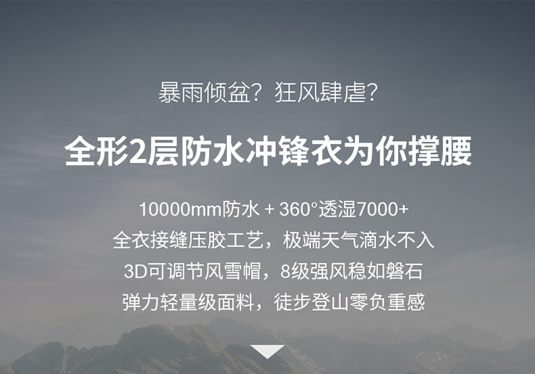 单层冲锋衣CFDG5RD43