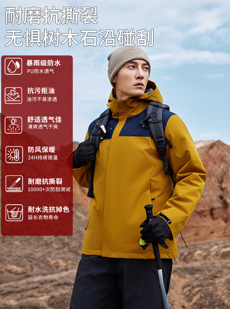 一体冲锋衣CFDG3781