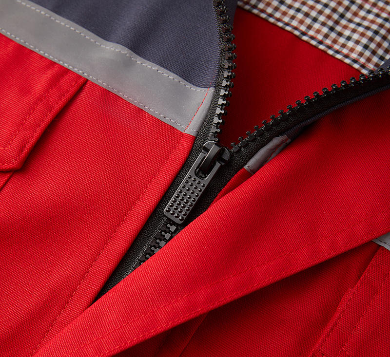 大红色工作服AC3026-1