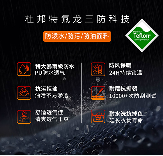 羽绒冲锋衣CFDG1022