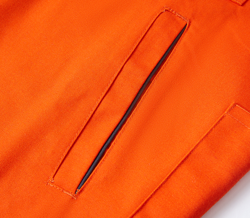 桔红色工作服AC3026-4