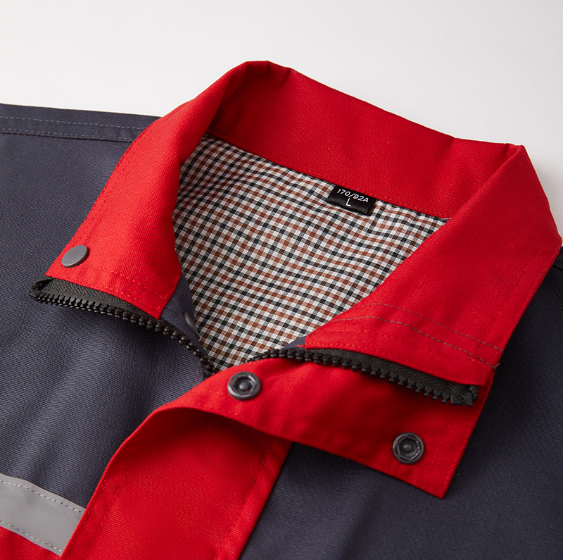 大红色工作服AC3026-1