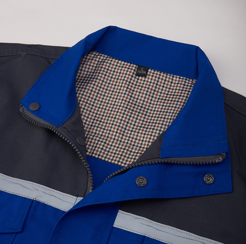 宝蓝色工作服AC3026-3