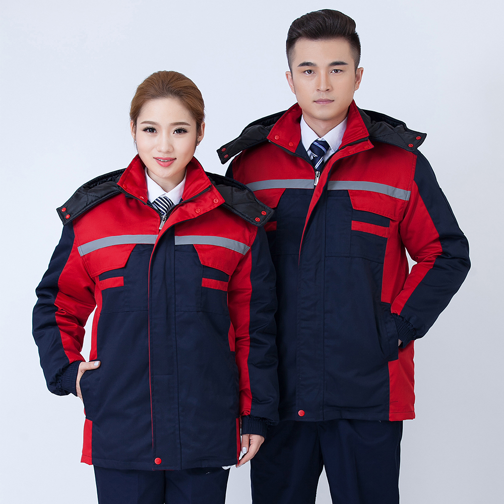 藏蓝拼红色MF018-1内胆可拆卸