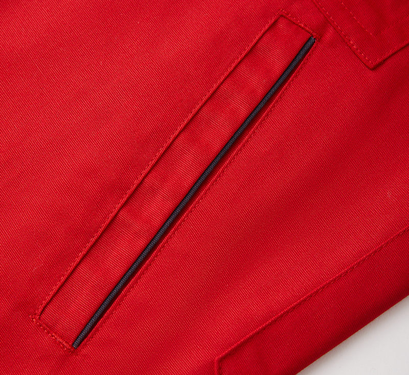 大红色工作服AC3026-1