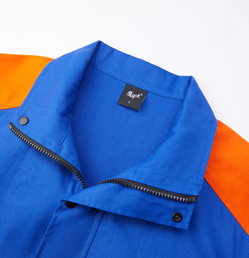 宝蓝拼橘AC2212-2阻燃工作服