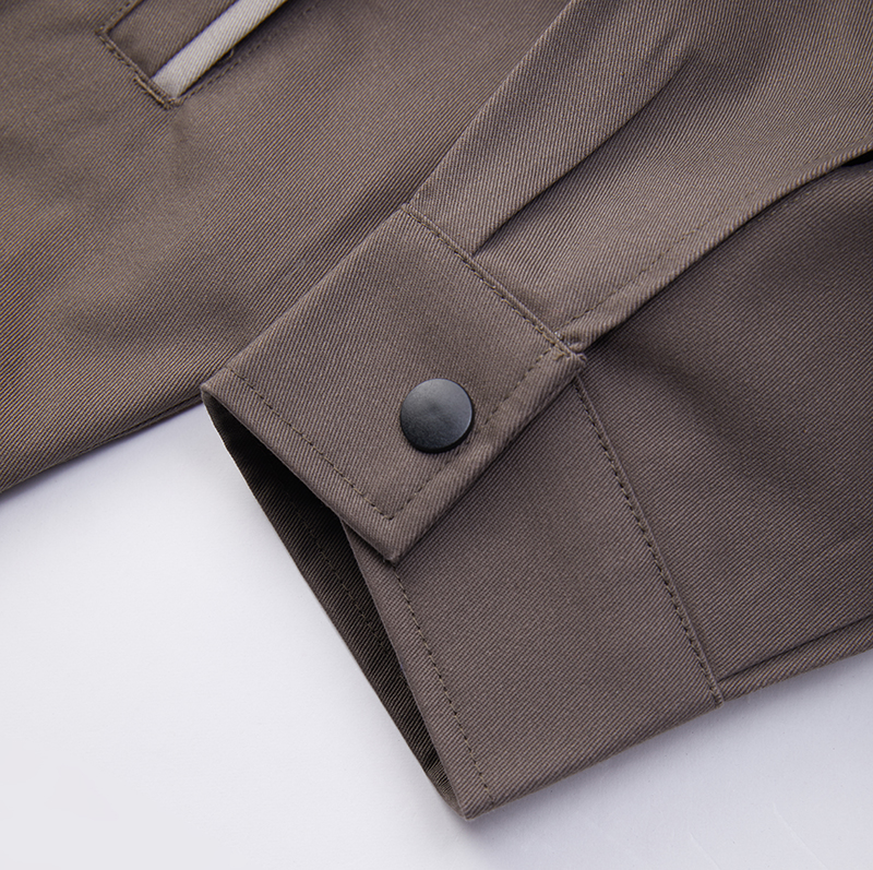 卡其拼浅灰AC2212-1阻燃工作服