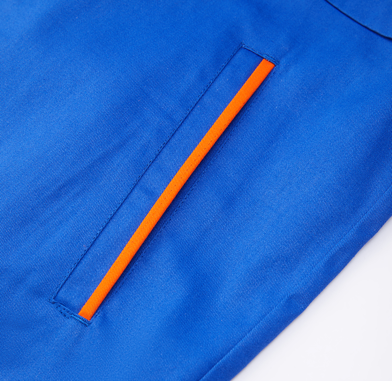 宝蓝拼橘AC2212-2阻燃工作服