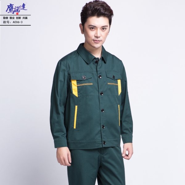 藏青色工作服AC06-3