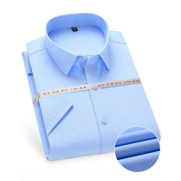 三防竹纤维免烫衬衫