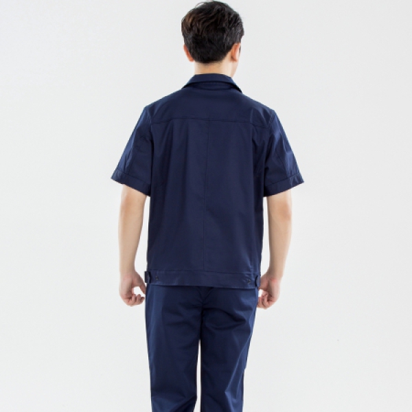 藏青色夏季工作服AD19-2