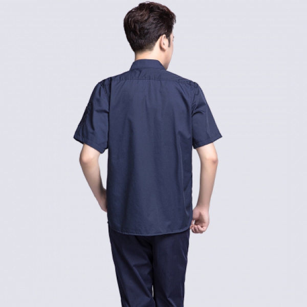 藏青色夏季工作服AD10-3