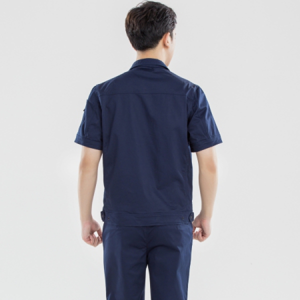 藏青色夏季工作服AD16-2