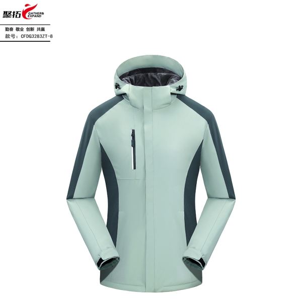 一体冲锋衣CFDG3283ZT一体加厚