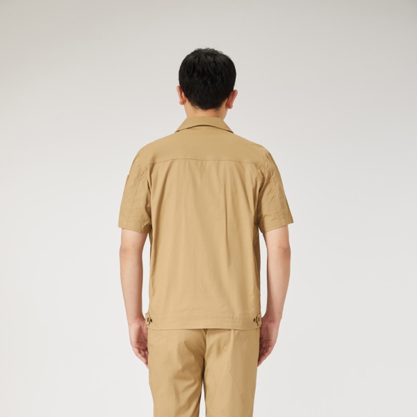 土黄色工作服AD2208-2