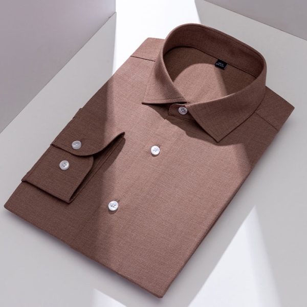 温莎领斜纹衬衫