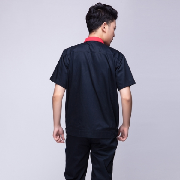 藏青色夏季工作服AD02-1