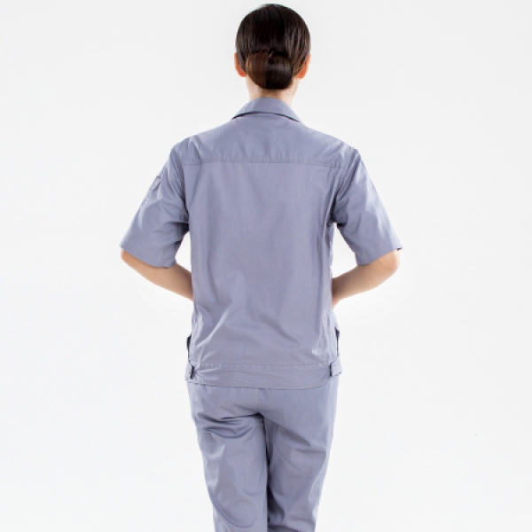 浅灰色夏季工作服AD13-1