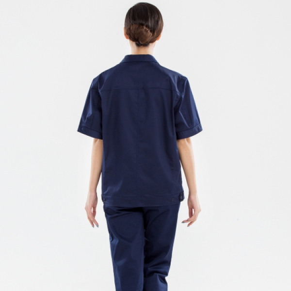 藏青色夏季工作服AD19-2