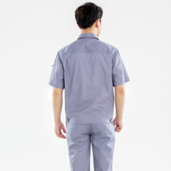 浅灰色夏季工作服AD13-1