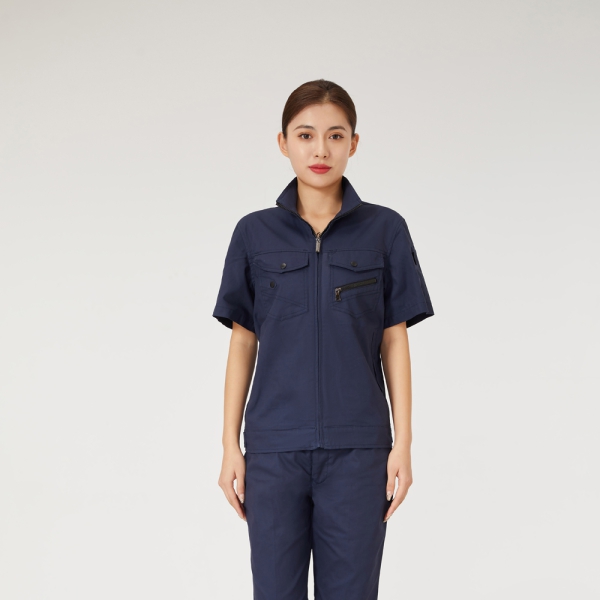 藏青色工作服AD2207-3