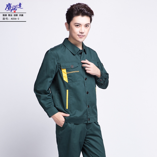 藏青色工作服AC06-3