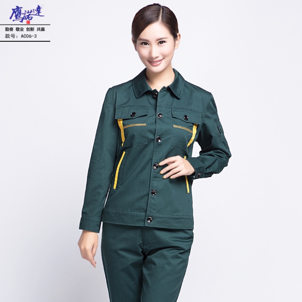 藏青色工作服AC06-3