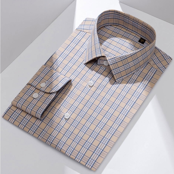 100支弹力DP成衣免烫衬衫